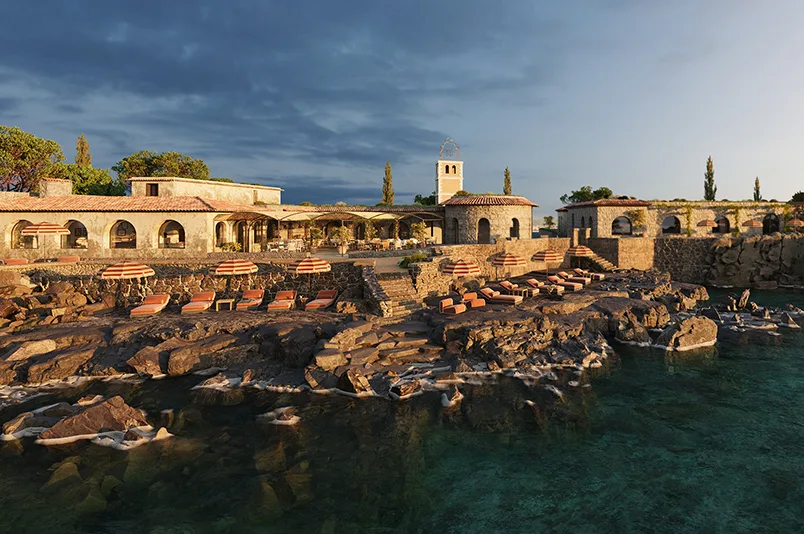 Luxury resort diving club at Zannier Bendor